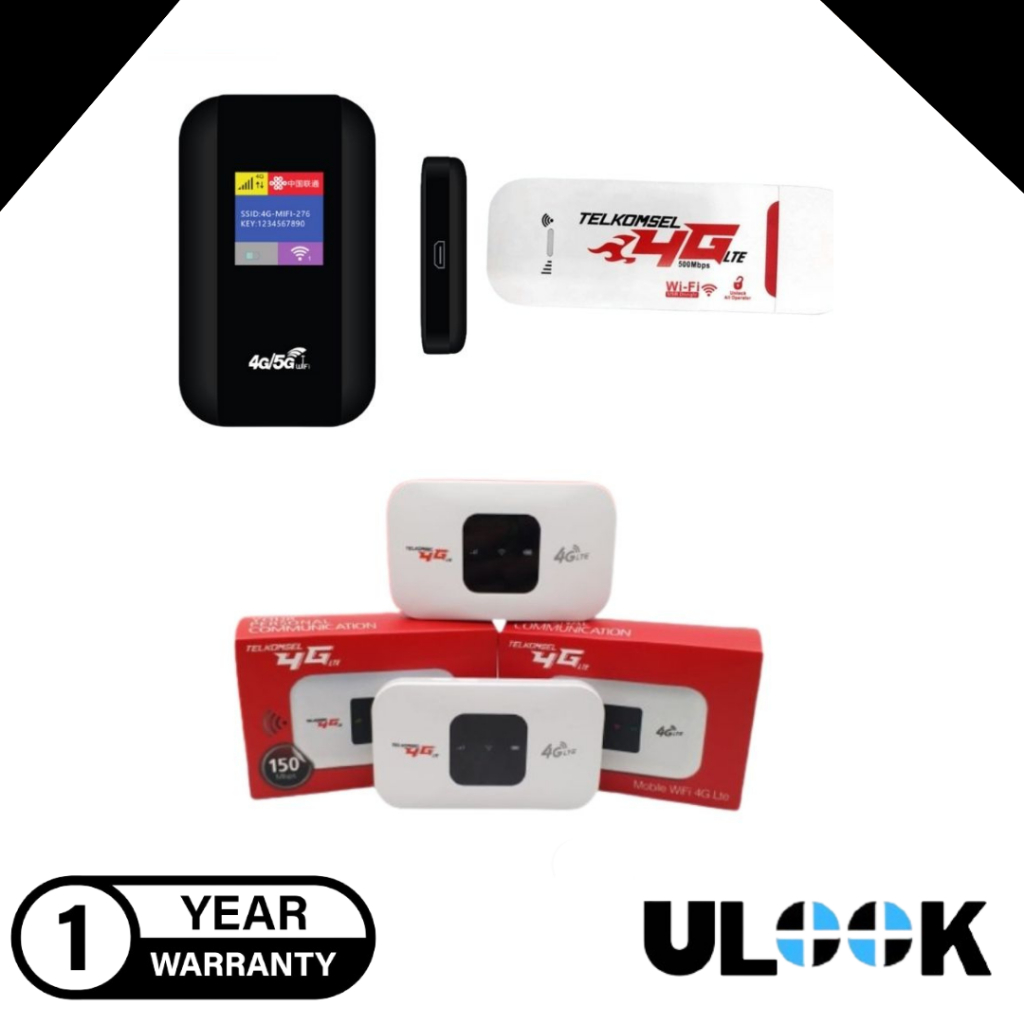 ULOOK ORIGINAL Mobile Router Wifi Modem WIFI USB 4g/5g LTE Modem USB 150 500Mbps Modem Mifi Support