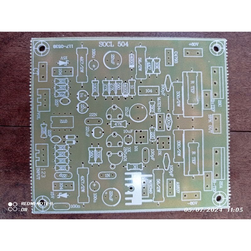 Socl 504 bias servo inbal fiber