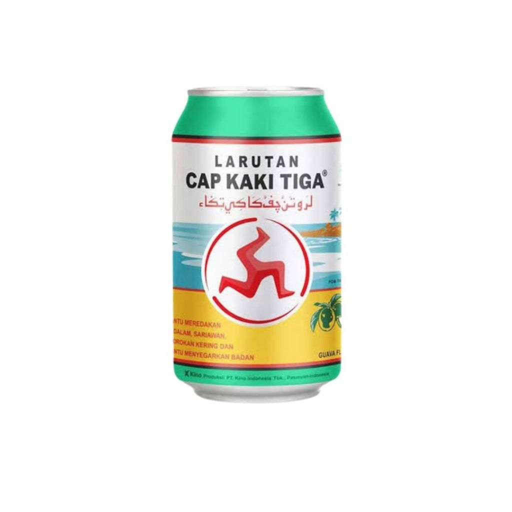 

Larutan Cap Kaki Tiga Rasa Jambu Biji 320 ml