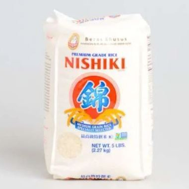 

Beras NISHIKI 2.27Kg | Japanese Rice | California Sushi Rolls | Sushi Rice
