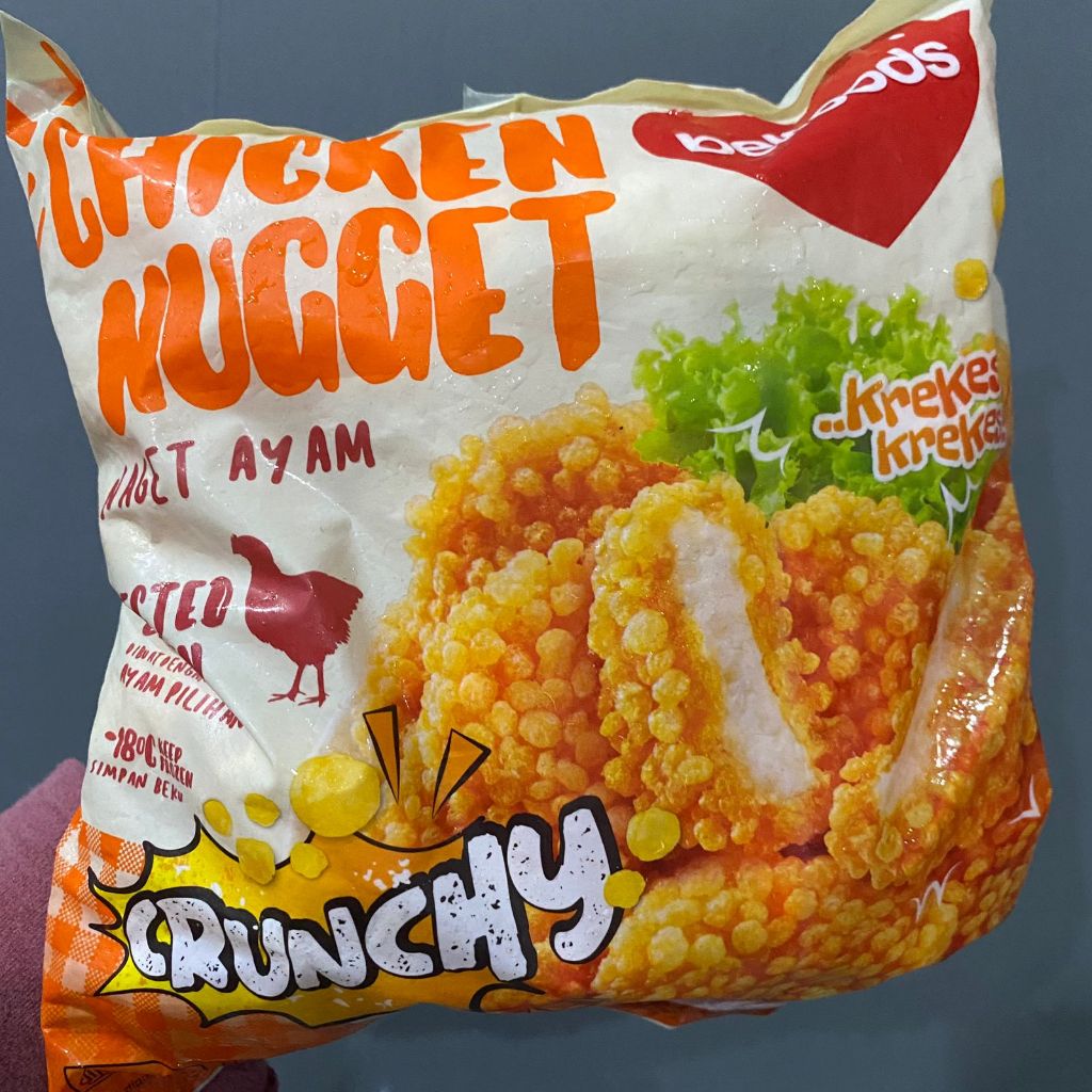 

Belfoods Chicken Nugget / Nugget Ayam Crunchy 500 Gr