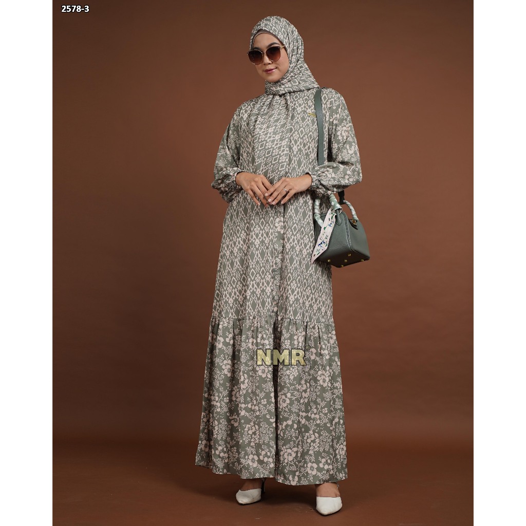 NMR Gamis Marbella Vol 2578-3 (INC HIJAB)