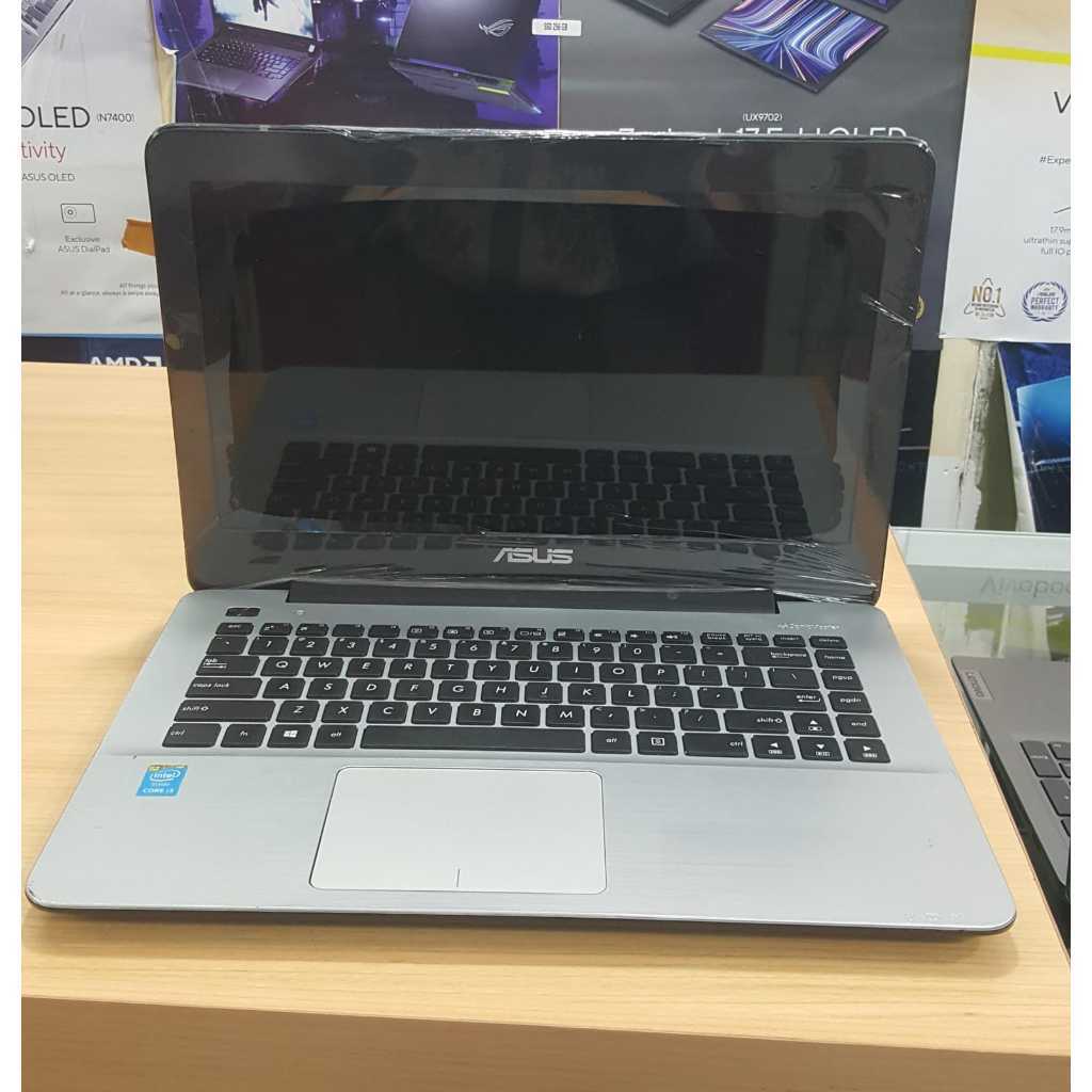 LAPTOP ASUS X455LF INTEL CORE I3-4005U 10GB/512GB+500GB NVIDIA GEFORCE 930M BLUE+BLACK (SECOND)