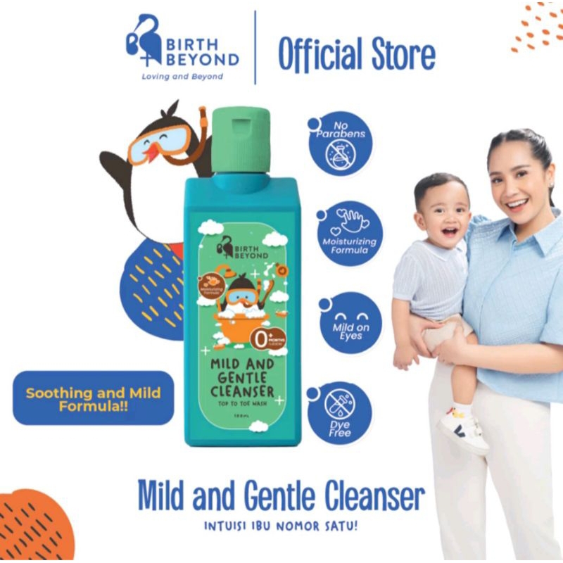 Birth Beyond Mild And Gentle Cleaser  Top To Wash 100 ml