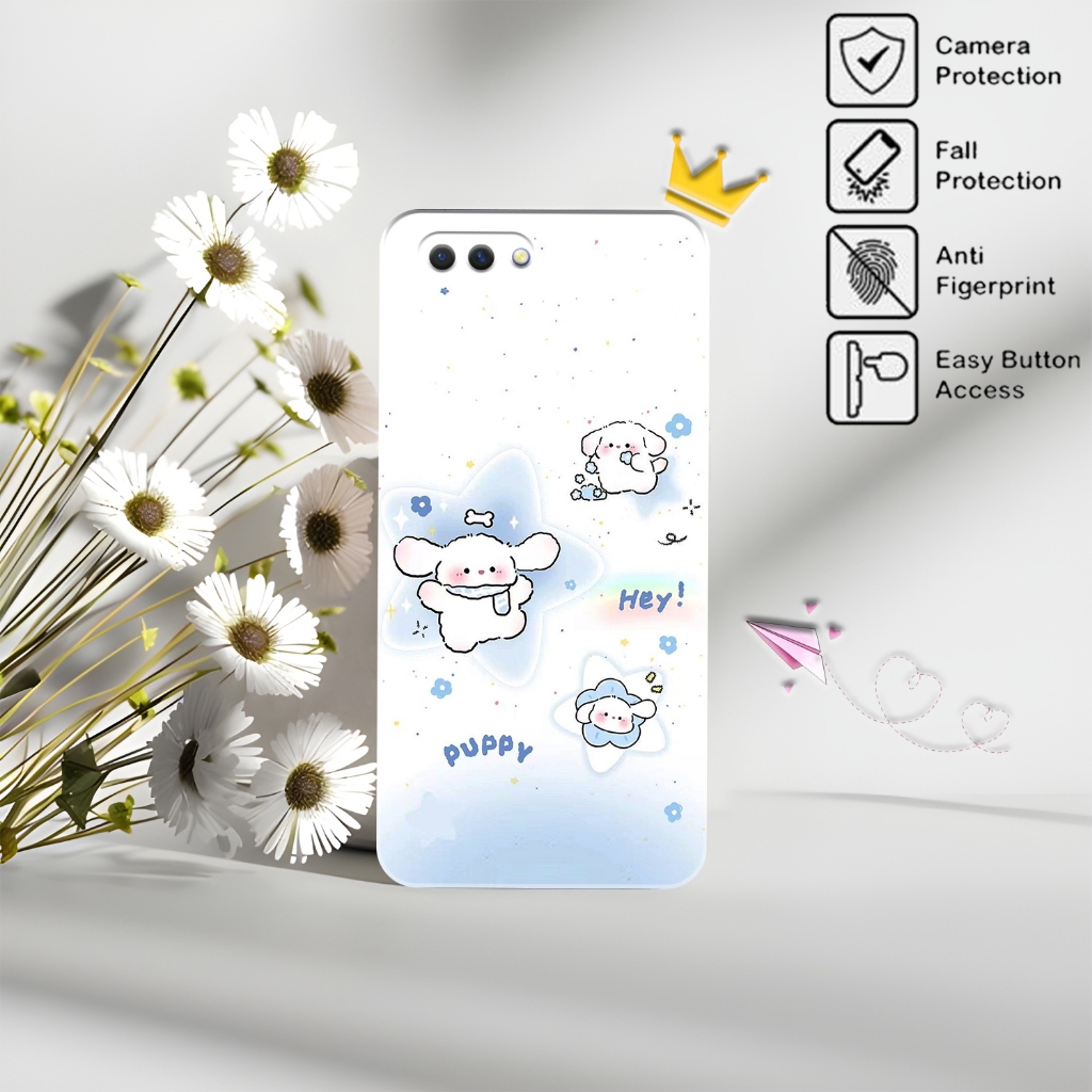 Case Hp Oppo A3S - OPPO A5 - Case Motif Cute OPPO A3S - OPPO A5 -  Casing Hp - Silicon Hp - Cover Hp