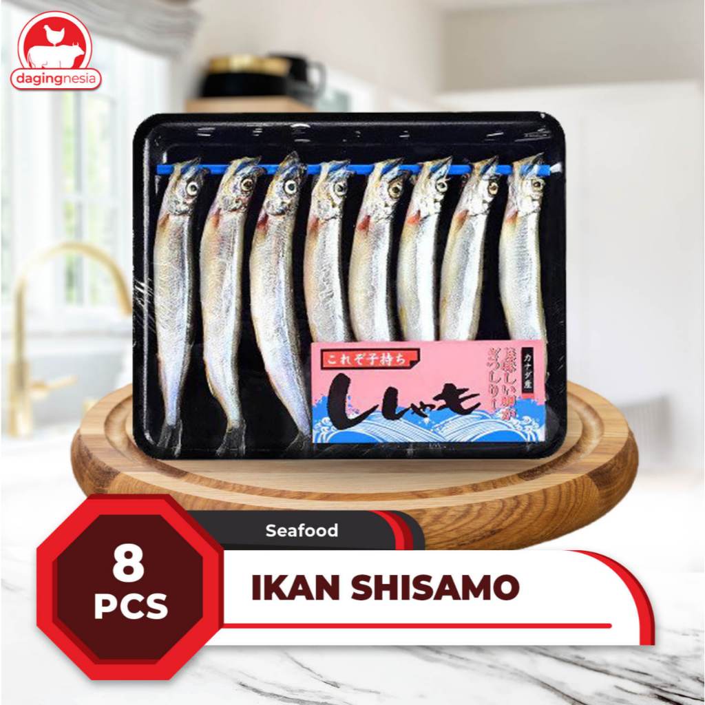 

Ikan Shisamo (Capelin) 170g - 180g Premium Quality