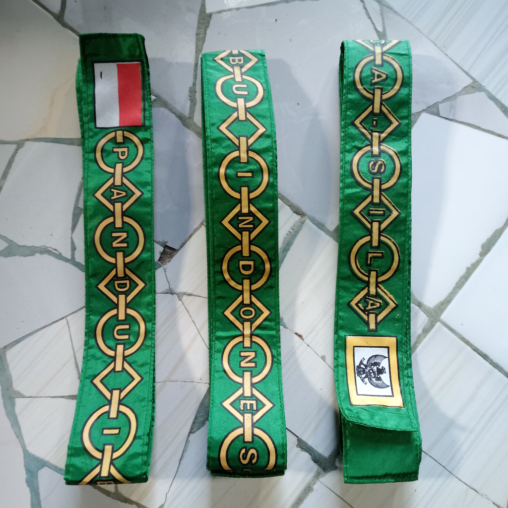 Kendit paskibraka / selendang paskibraka sablon bijian