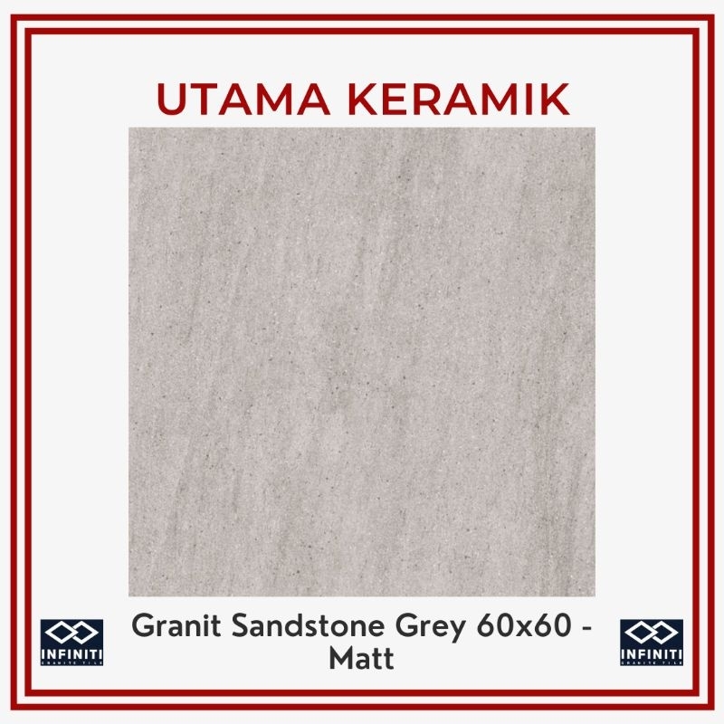 Granit infiniti standstone grey matt 60x60 KW 1 - granit lantai