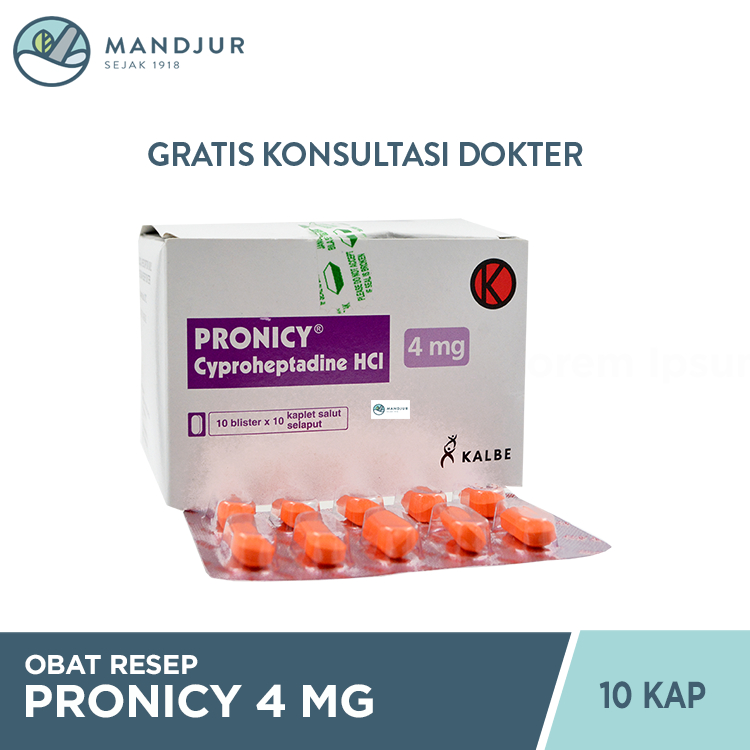 Pronicy 4 mg 10 Kaplet