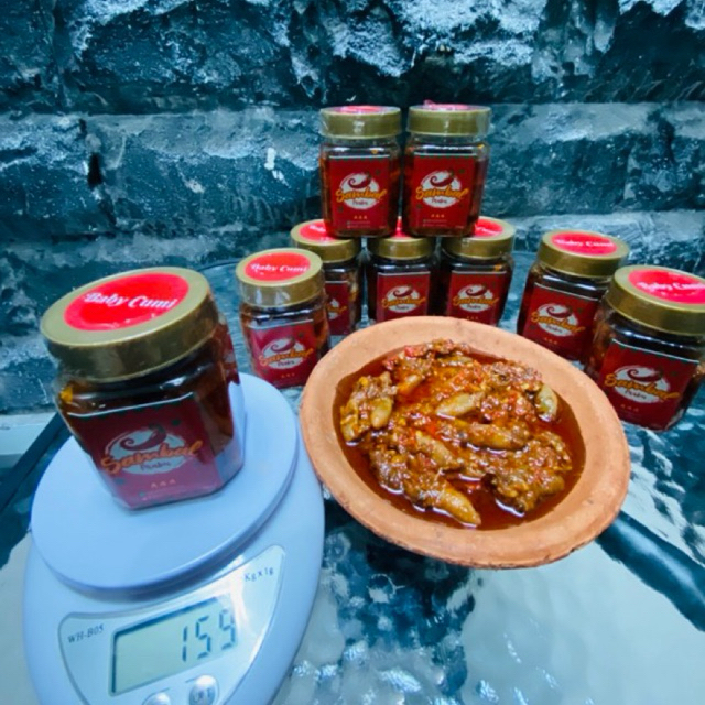 

(Dapat 5 baby cumi 160 gram) PAKET USAHA sambal Baby