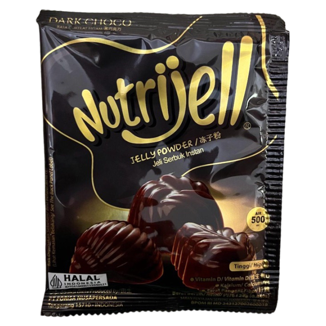 

Nutrijell Dark Choco 24gr Jelly Rasa Cokelat Hitam