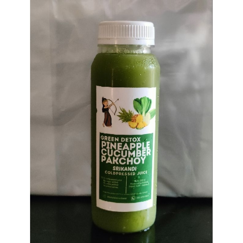 

Green Detox Coldpressed Juice 250 ml