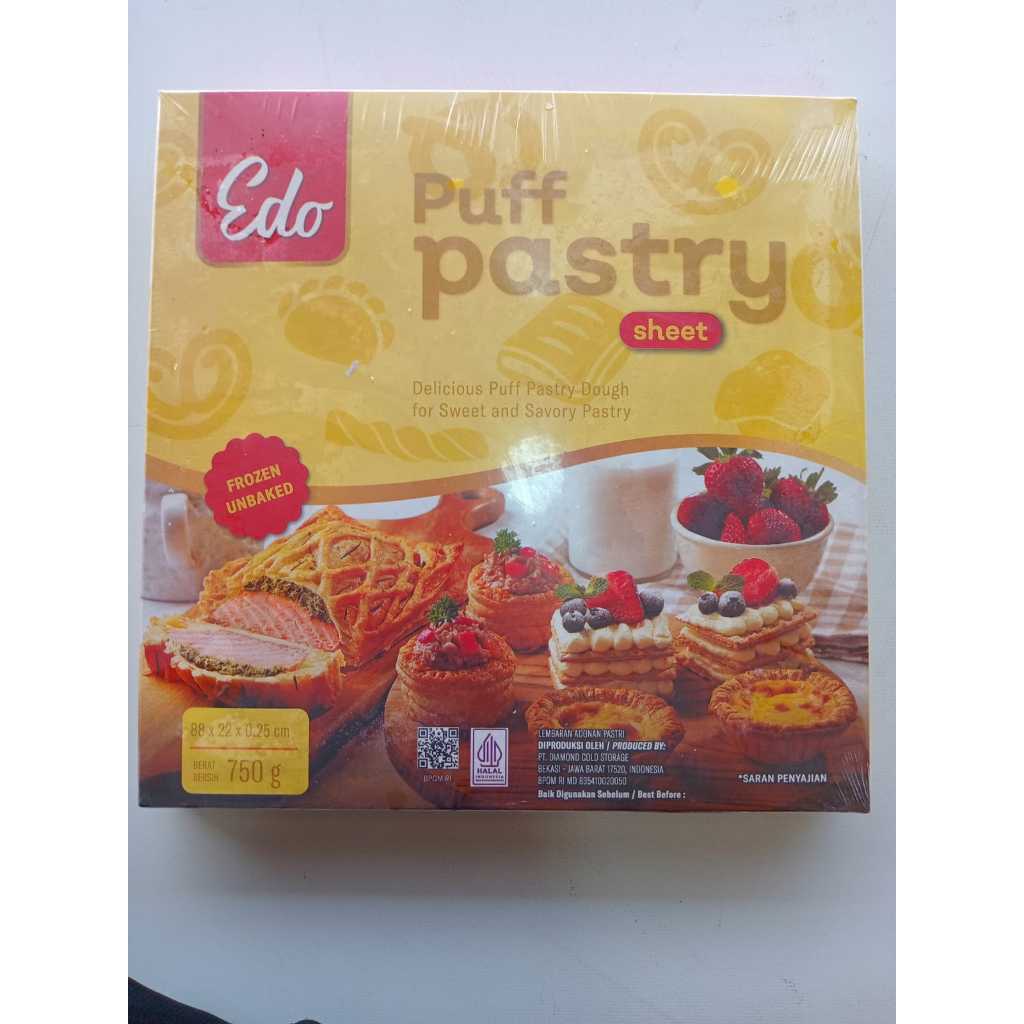 

Edo Puff Pastry 750 Gr