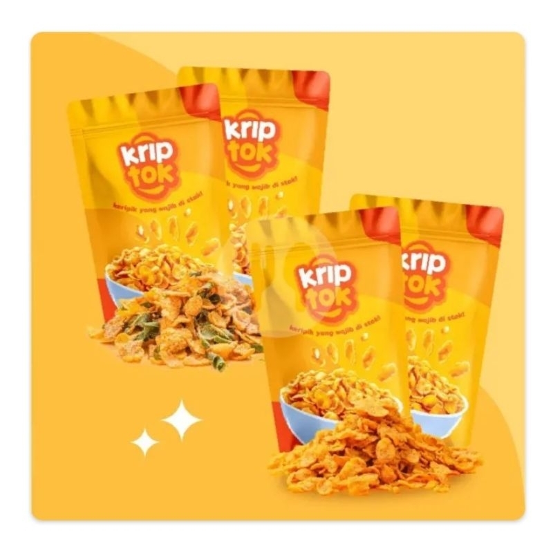 

KRIPTOK KRIPIK SNACKTOK BITTERSWEET BY NAJLA 100GR