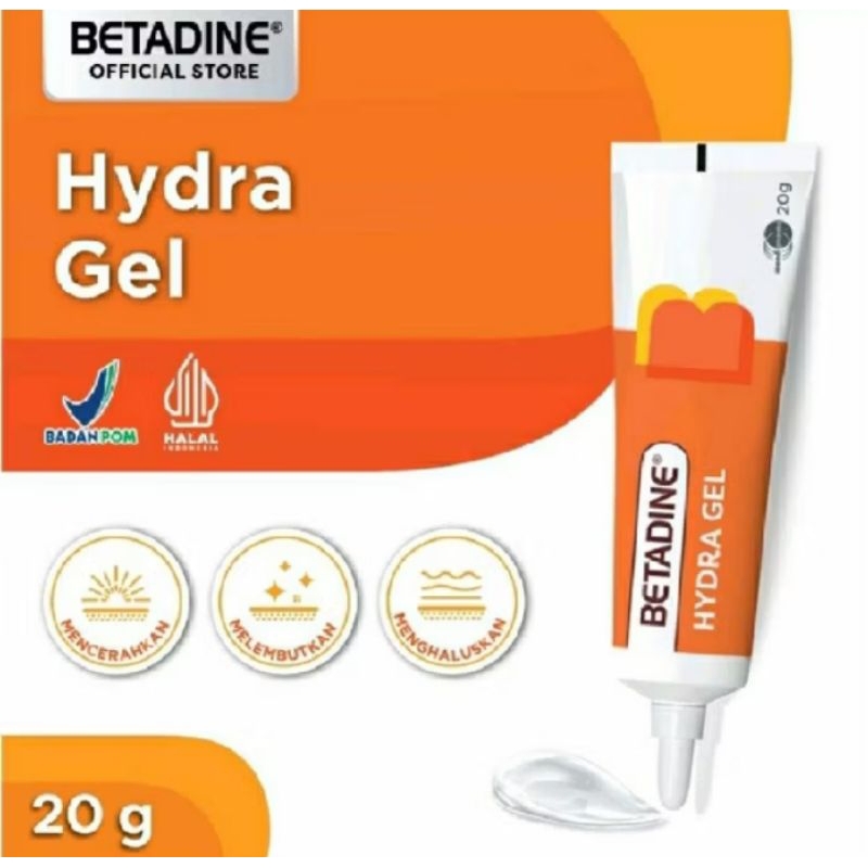 Betadine Hydra Gel 20gr Original