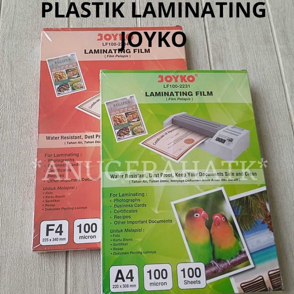 

KODE C1V5 1 Pack1lbr Plastik Laminating Glossy A4 F4 1mc