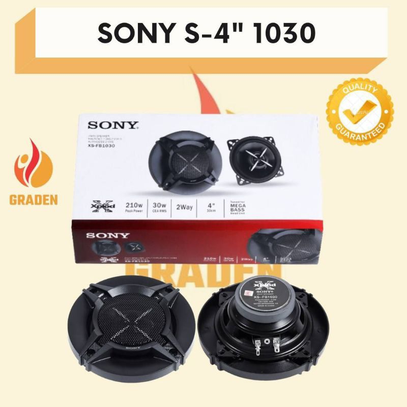 Speaker Mobil 4 inch COAXIAL / Speaker Termurah