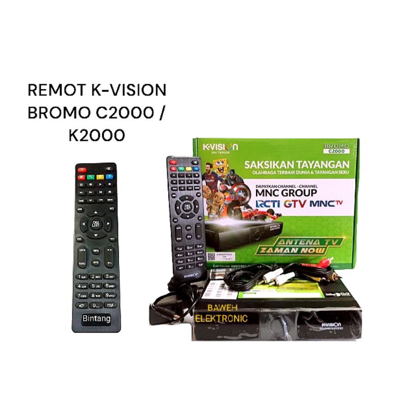 REMOT RESIVER K-VISION BROMO C2000 / K2000