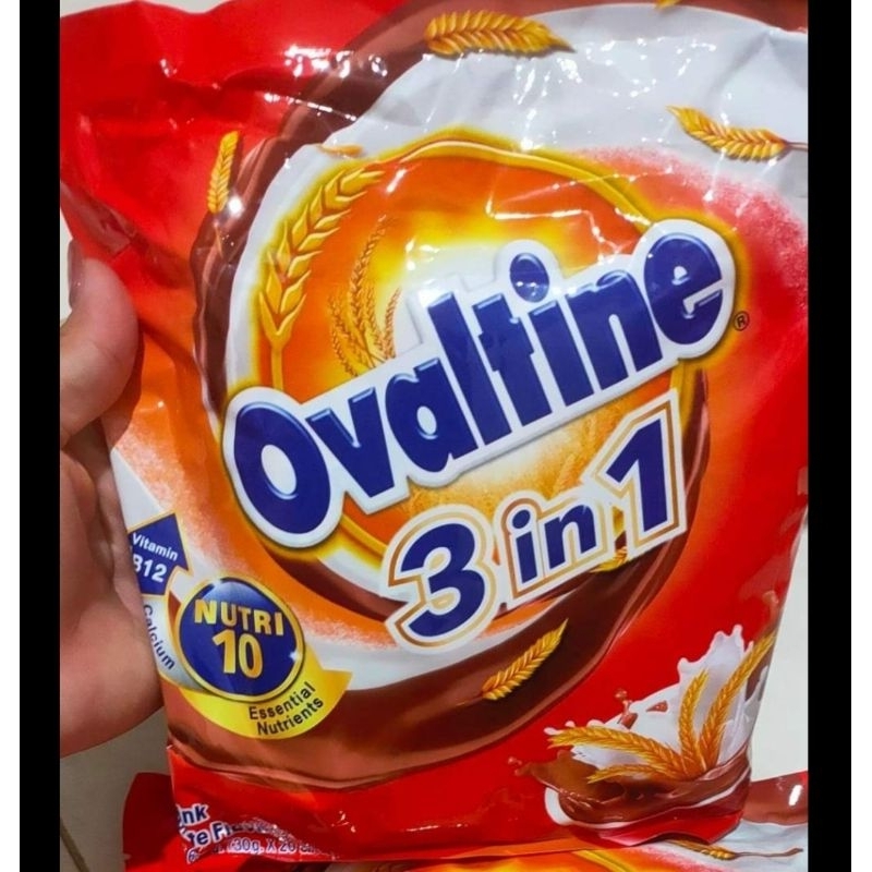 

Ovaltine 3 in 1 Chocolate 20'S