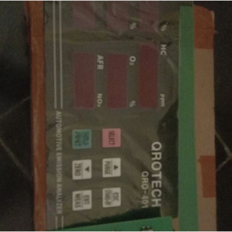 Keypad Gas Analyzer Qrotech 401 II Original