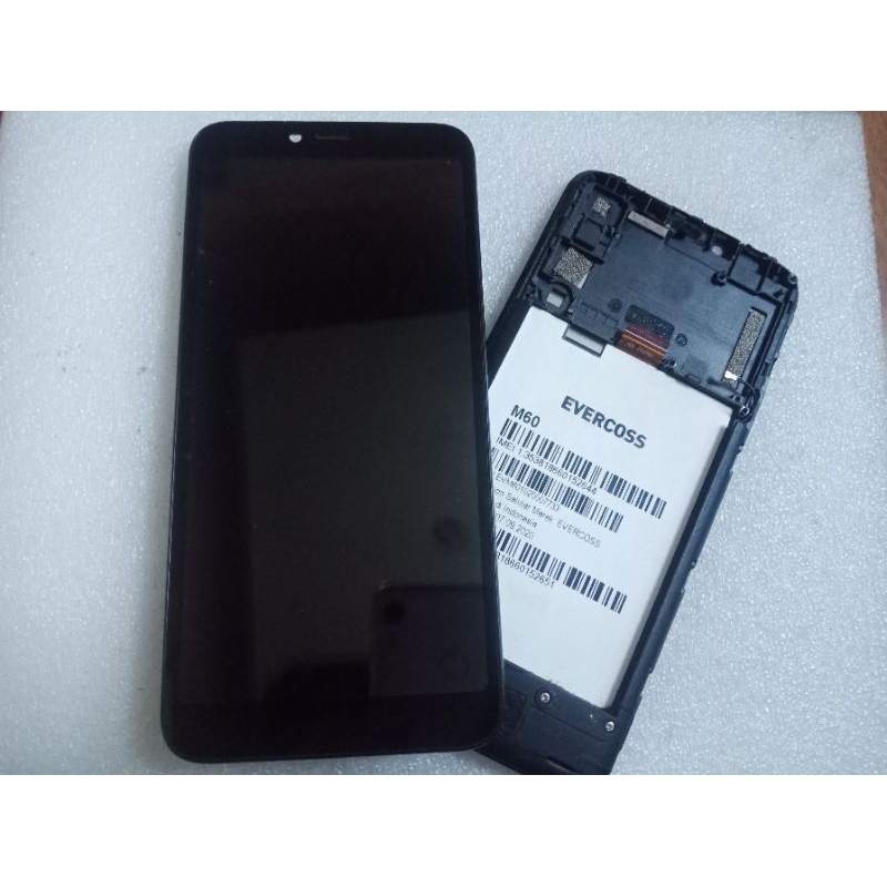 Lcd sepaket evercoss m6/m60 ori