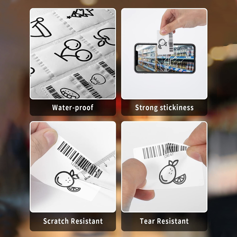 

Promo 3 Roll CLABEL Stiker Label Termal 30 * 15 / 50 * 30 / 30 * 30 / 30 * 20 Tahan Air Sesuaikan