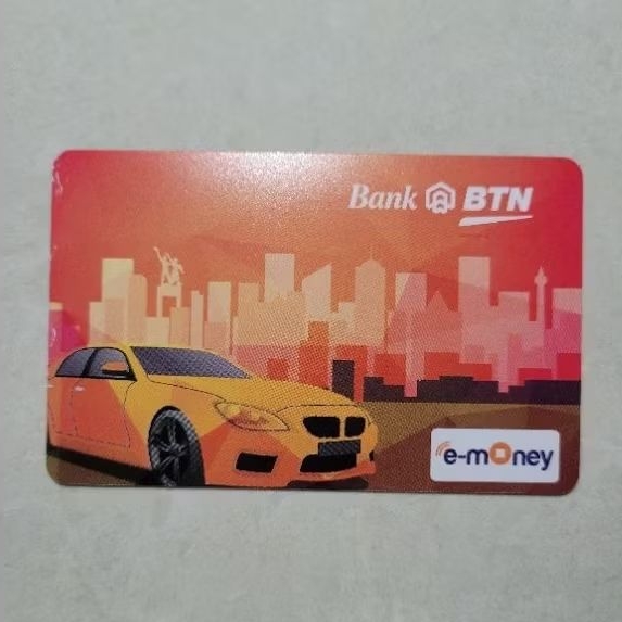 blink kartu e-money e-toll money card bank mandiri btn elektronik