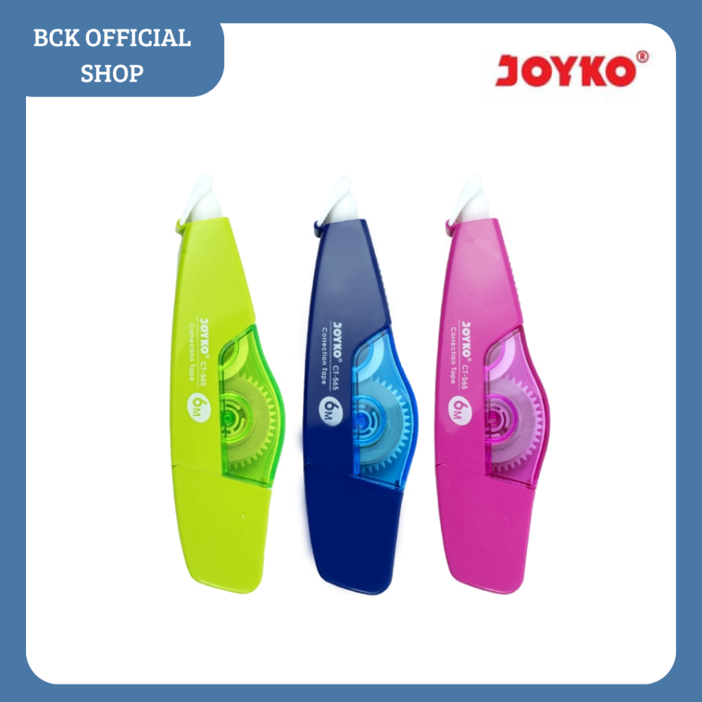 

Correction Tape / Pita Koreksi CT-565 Joyko (PCS)