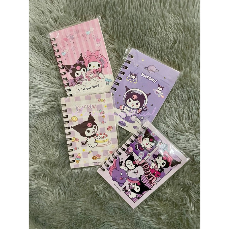 

Note Book Kecil Lucu Karakter Sanrio Kuromi