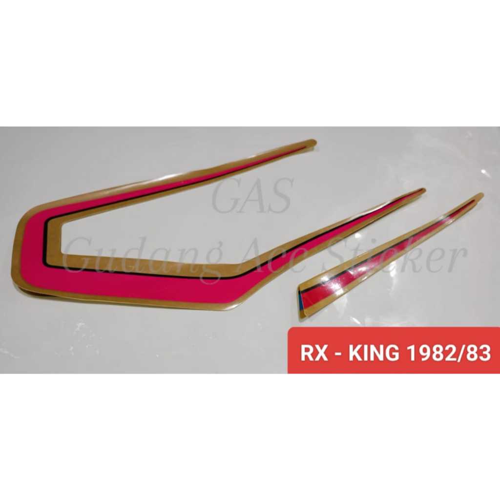 STRIPING LIS STANDART BODY YAMAHA RX KING THN 1982 / 1983