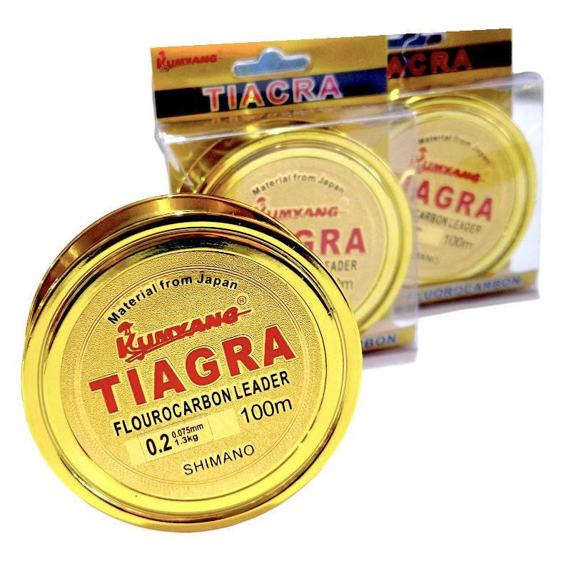 Senar Pancing Fluorocarbon Tiagra 100 M