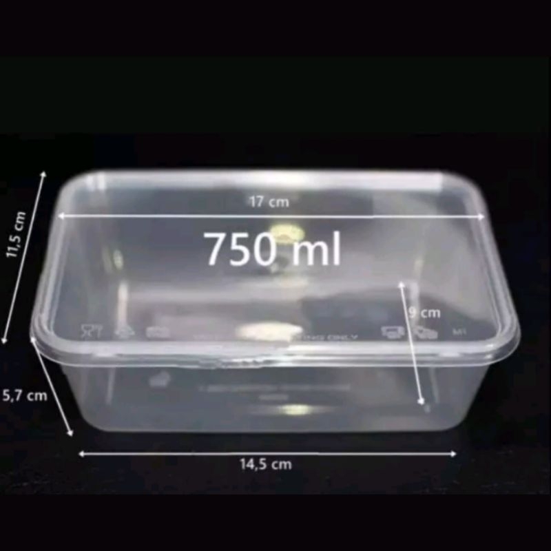 THINWAL DM 750ml LEBIH MURAH / THINWALL DM PALING MURAH / THINWALL DM HARGA PER SLOP isi 25PCS