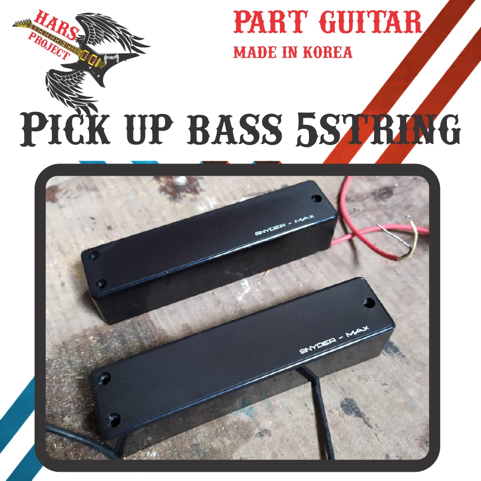 Pickup Bass Snyder-Max Flat 5 String