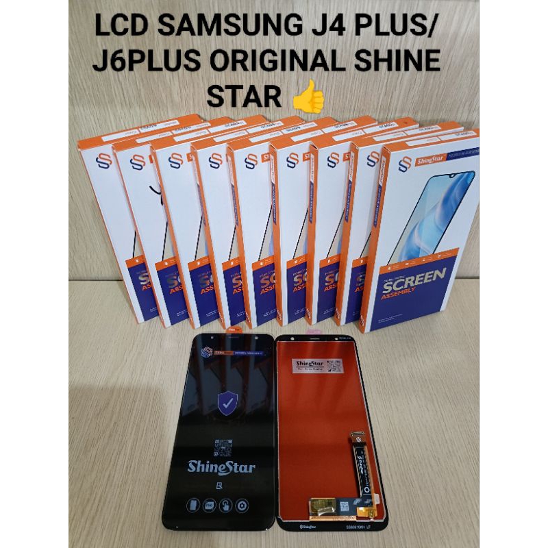 Lcd samsung J4 plus/samsung J6 plus original oem shinestar