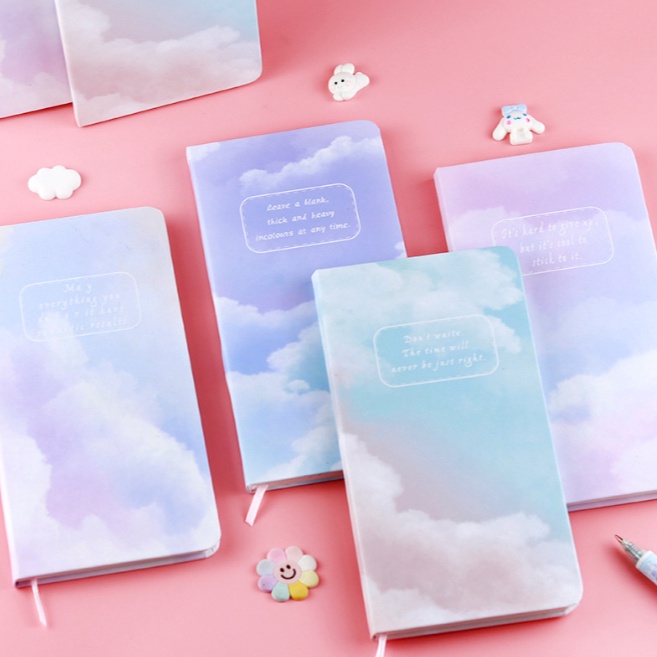 

TERLARISSS Creative Colorful Notepad Notebook A6 Panjang RULED Garis 64 lembar