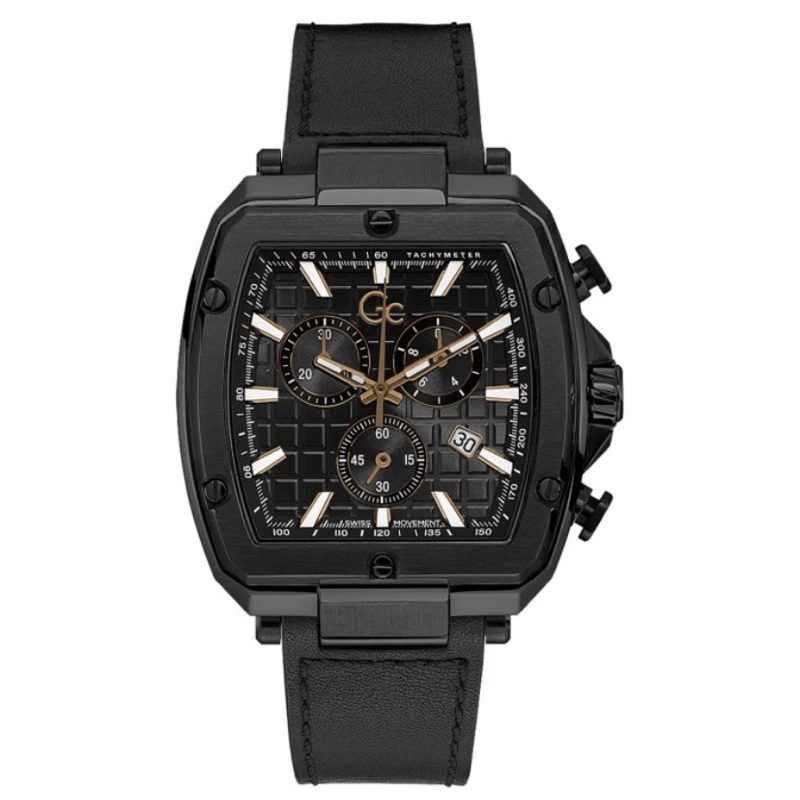Guess Collection GC Y83003G2MF Jam Tangan Pria Analog Chronograph Original