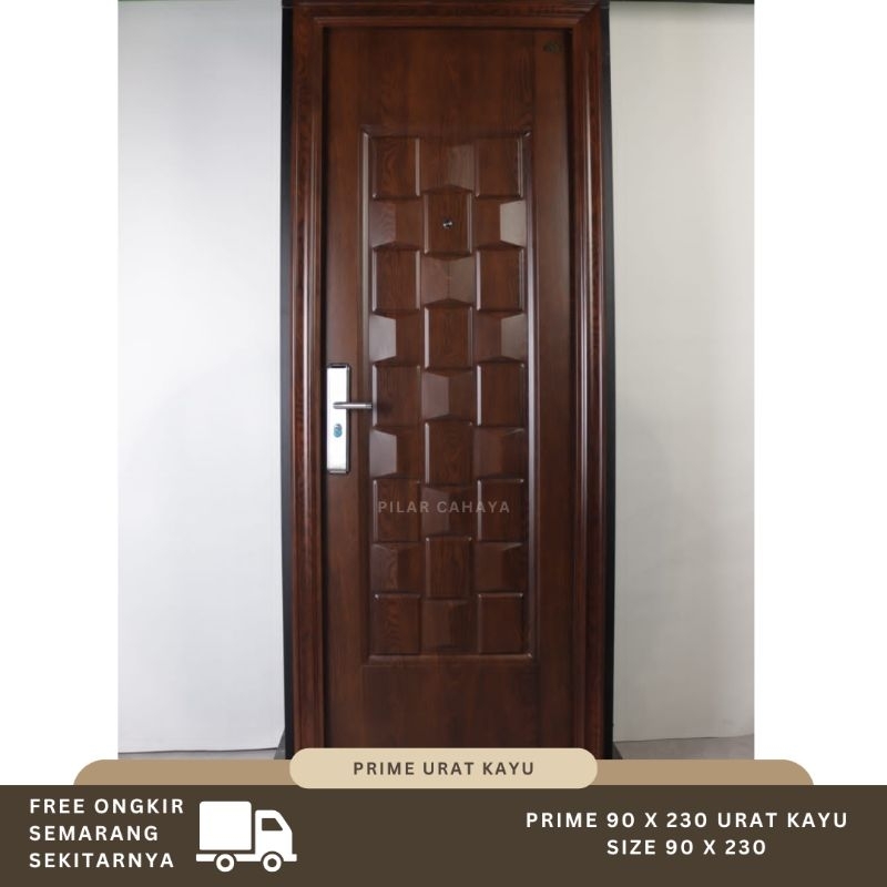 PINTU BAJA FORTRESS PRIME 90.03 UKURAN 90x230 PINTU KAMAR UTAMA SINGLE - SEMARANG