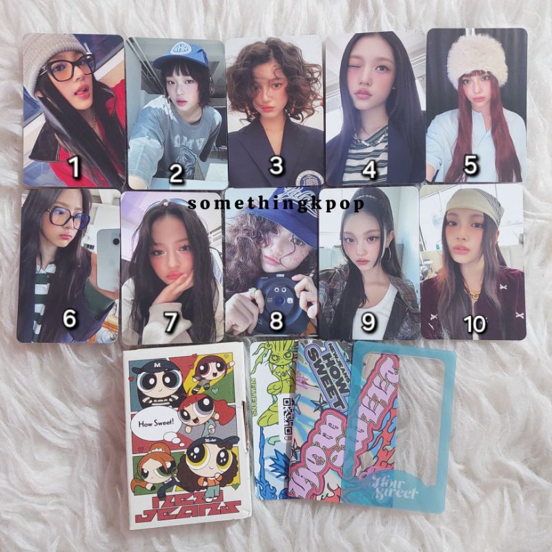 [Sharing] NewJeans HOW SWEET Weverse Album Ver. A Photocard | Minji Hanni Danielle Haerin Hyein