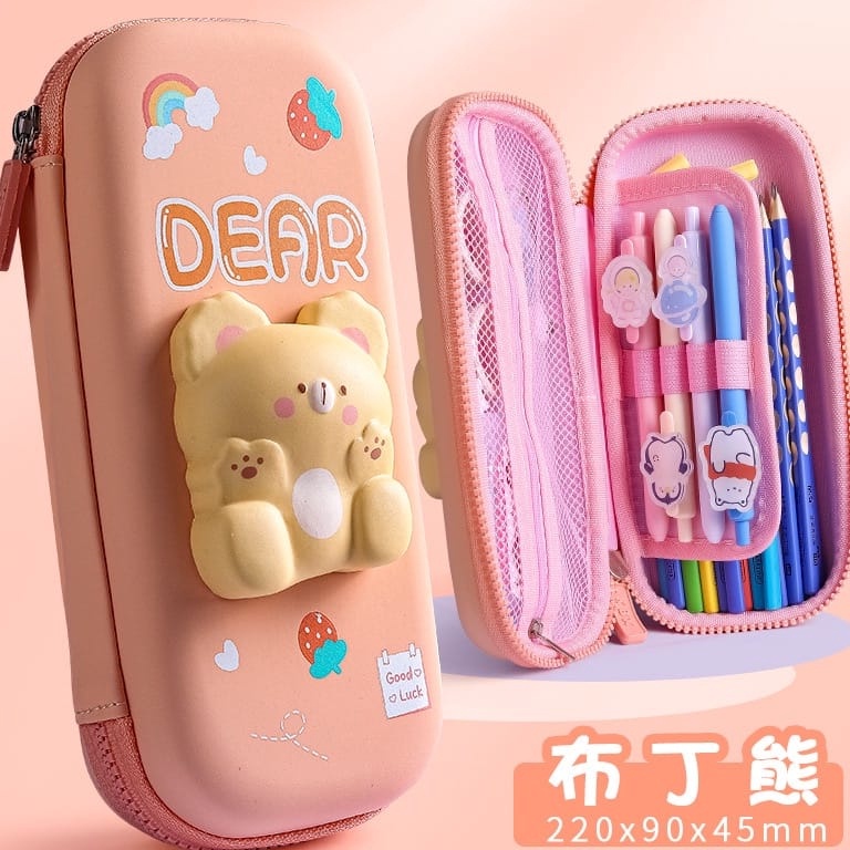 

Fresh HM6 Kotak Pensil Anak Motif 3D Squishy Tempat Pensil Squishy Kotak Pensil Squishy