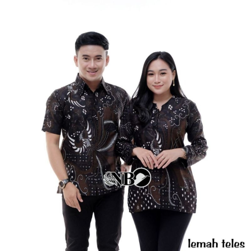 Baju Couple Batik Sarimbit Pasangan Seragam Kondangan Kapel Kekinian