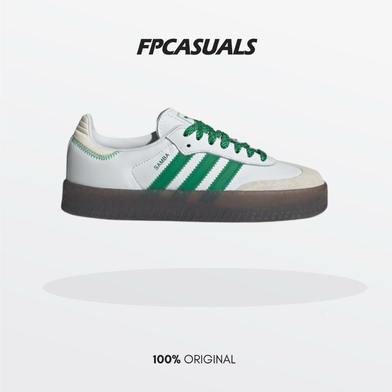Adidas Sambae Cloud White Green Off White BNIB ORIGINAL Resmi IE9105