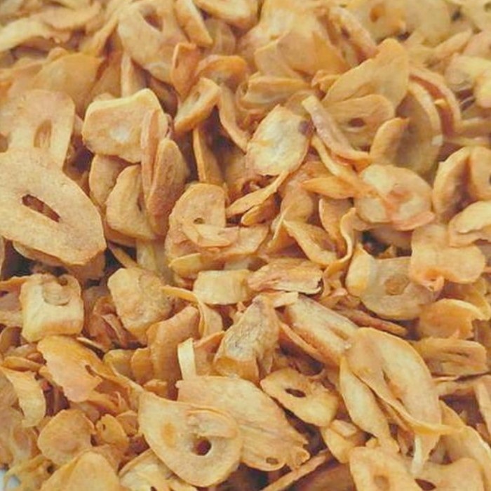 

100 gr Bawang Putih Goreng Asli Kualitas Super Tanpa Tepung COD Free Ongkir