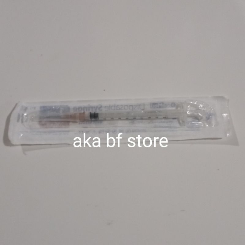 spetan spuit 1 ml untuk vitamin obat burung Lovebird kenari murai dll