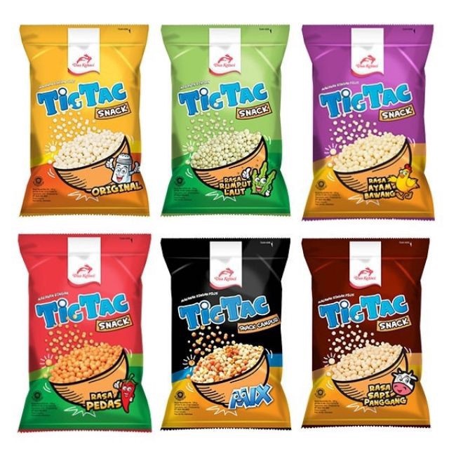 

PRODUK TREND DK Tic Tac Dua Kelinci aneka Rasa pedas mix ayam bawang rumput lau sapi pangggang original 8 gram cocok u bingkisan hajatan acara nikahan hampers parcel lebaran idul Fitri