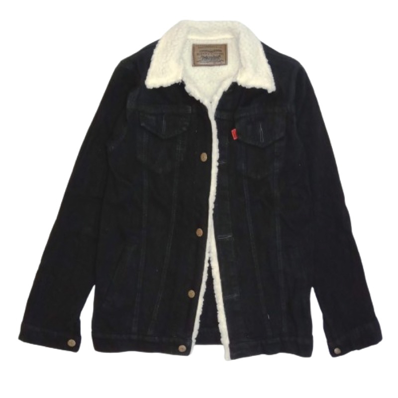 JACKET JEANS SHERPA BULU || JAKET DENIM TEBAL || JAKET PRIA JEANS