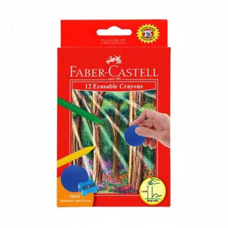 

TERBAIK Erasable Crayon Bisa Dihapus 12 Warna Faber Castell