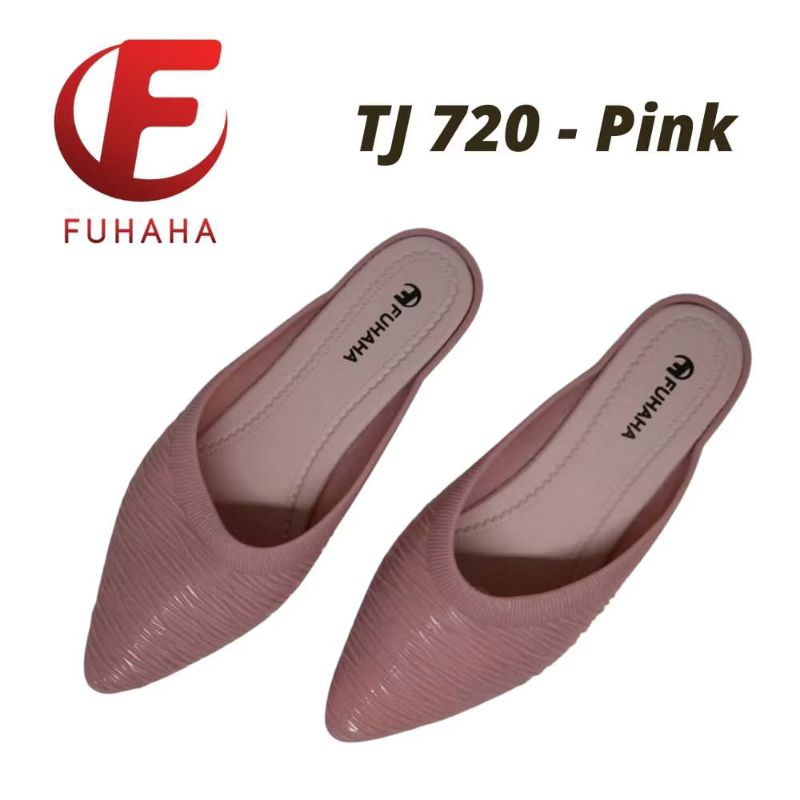 Sendal slop fuhaha pink TJ-720