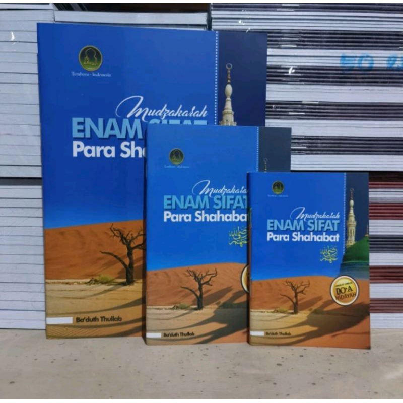 buku mudzakaroh 6 sifat sahabat