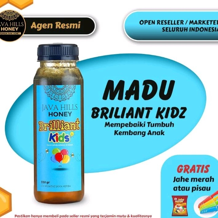 

Javahills honey Madu Briliant kids daya tahan/daya ingat/nafsu makan java hills mumtaz herbal
