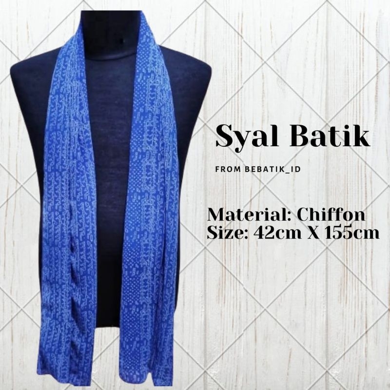 Batik Scarf Batik Syal Accessories Batik